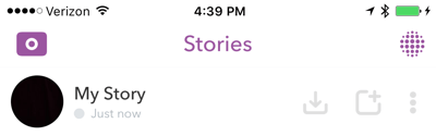 Spremite cijelu svoju Snapchat priču na kraju svakog dana.
