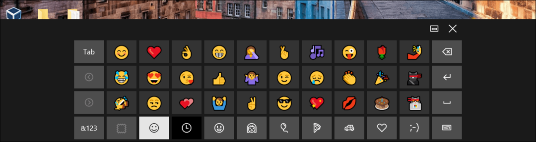 omogućiti emoji Windows 10 tipkovnicu