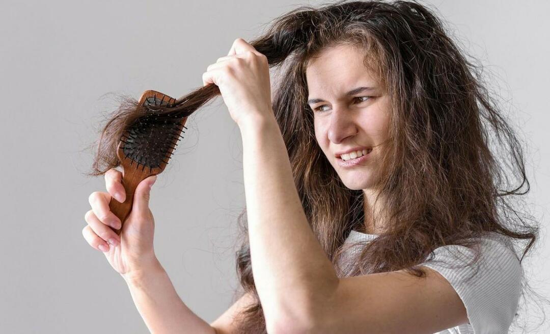 Kako raspetljati kosu koja je zamršena i nalik na filc?