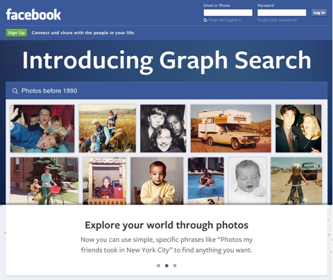 pretraživanje facebook grafova
