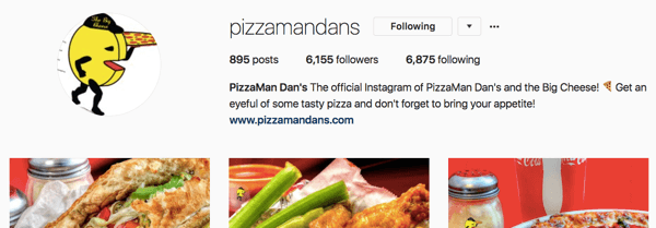 Pizzamandans instagram račun narastao je dosljednim naporima tijekom vremena.