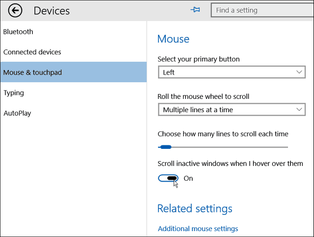 Savjet za Windows 10: Pomaknite se na neaktivan Windows pomicanjem miša iznad njih