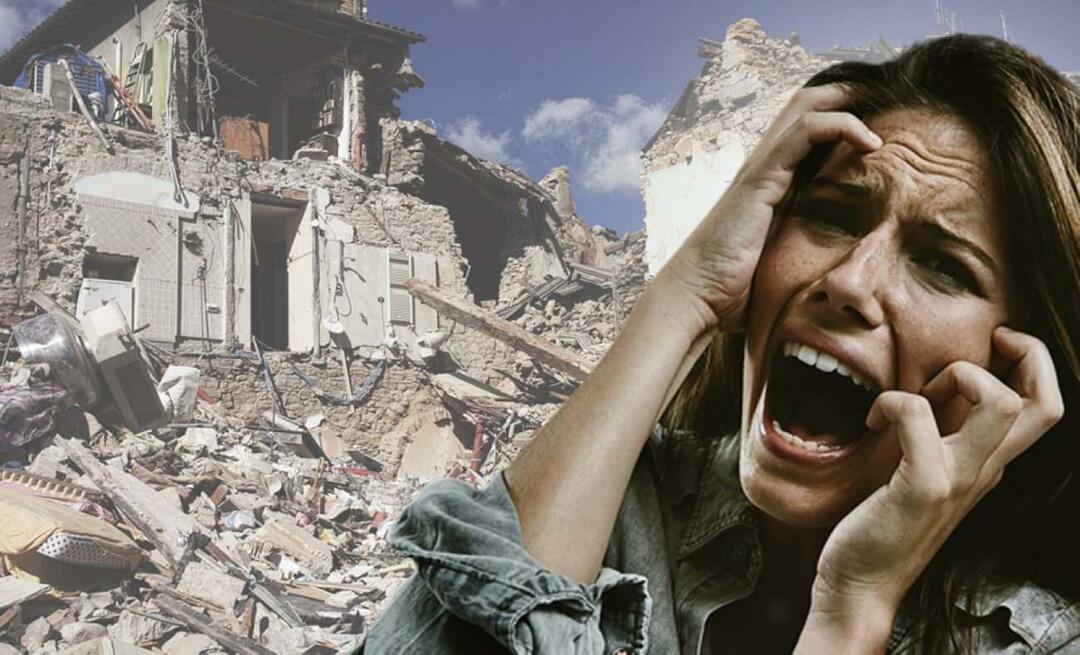 Bojite li se potresa? Je li ispravno da se musliman boji?