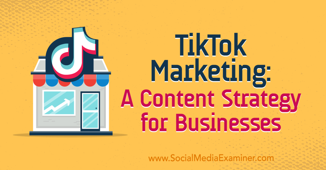 TikTok Marketing: Sadržajna strategija za tvrtke, Keenya Kelly, ispitivač društvenih medija.
