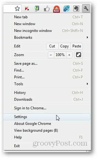 Chrome zadani web preglednik 1