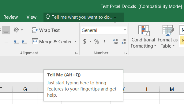 Recite mi Excel 2016