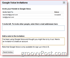 Pozovite prijatelja u Google Voice [groovyNews]