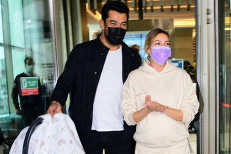 Slike Kenana Imirzalıoğlua i njegove supruge Sinem Kobal kako napuštaju bolnicu