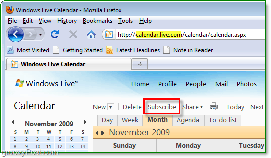 pretplatite se na Windows Live Calendar za Google ili neki drugi kalendar