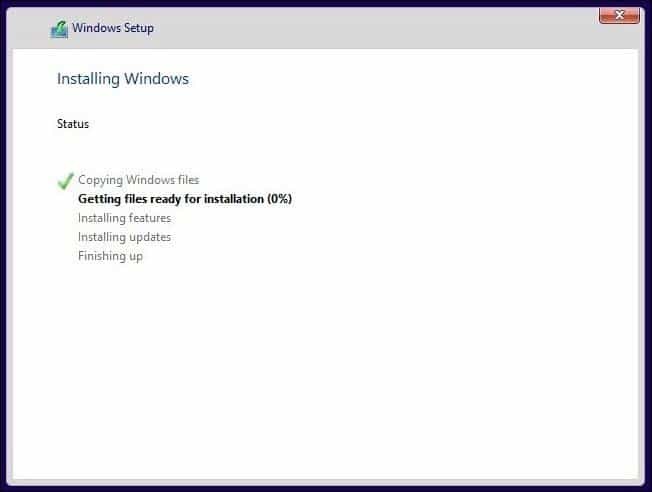 Postavljanje sustava Windows 8