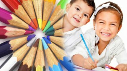 Kada bebe mogu razlikovati boje? Kako se uče boje? Dječja predškolska boja