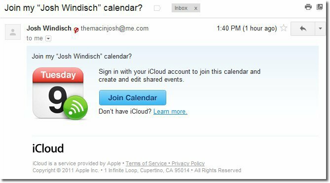 Apple iCloud: dijelite javne i privatne kalendare