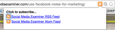 pronalaženje RSS feedova