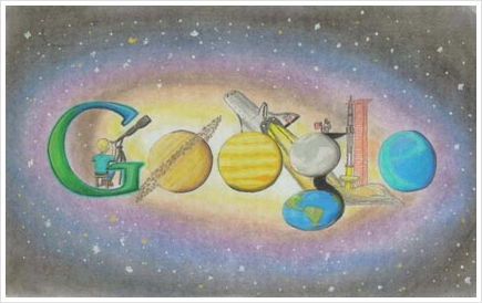Moj galaxy google doodle