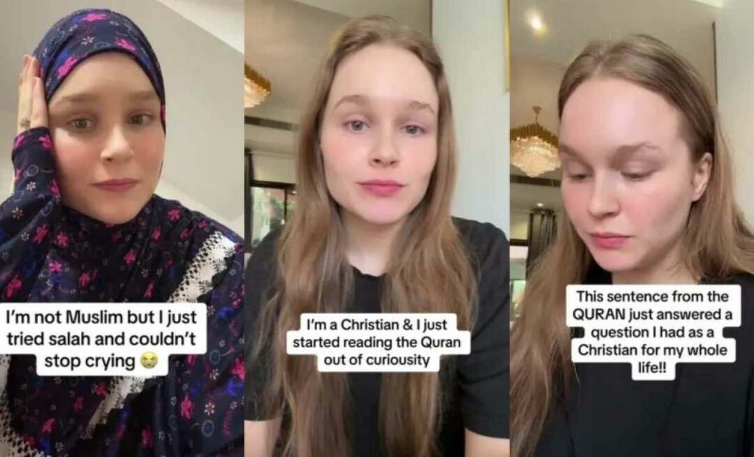 Mlada žena, pogođena događajima u Gazi, postala muslimanka! 