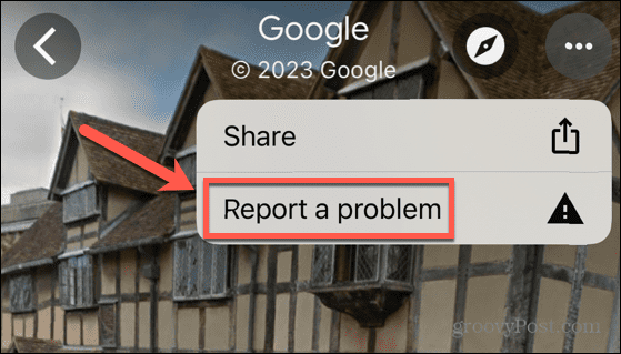 google karte prijaviti problem