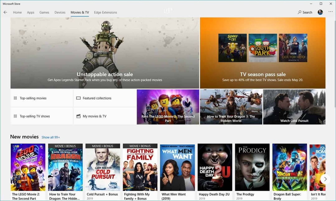 Microsoft Store Filmovi TV
