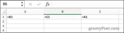 Neizravna kružna referenca u Excelu