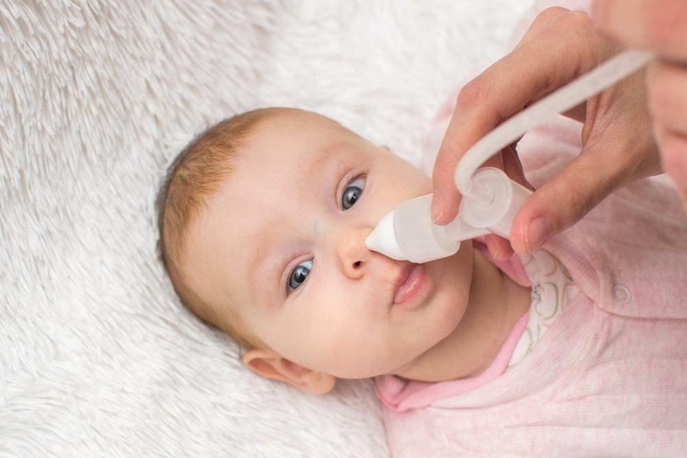 beba sa začepljenim nosom