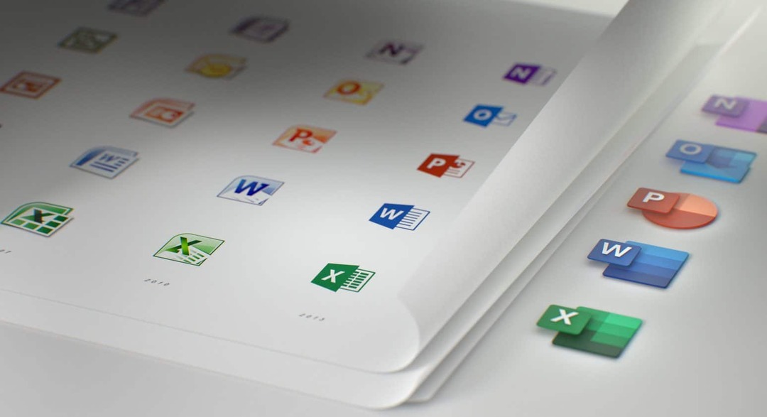 Nove ikone Office 365