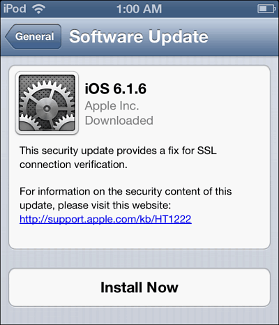 Ažuriranje za iOS 6