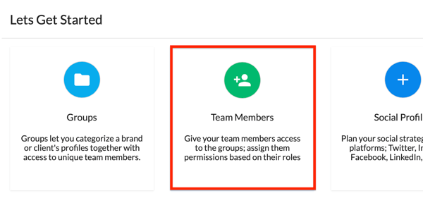 Započnite dodavanjem članova tima na svoj račun Statusbrew.