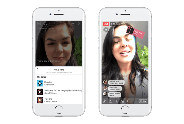 Facebook testira Lip Sync Live, novu značajku osmišljenu kako bi korisnicima omogućila da odaberu popularnu pjesmu i pretvaraju se da je pjevaju na Facebook Live prijenosu.