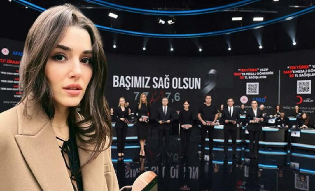 Hande Erçel, koja je sudjelovala u kampanji Türkiye One Heart, ispričala je o tim trenucima! "...želio sam da znaš"