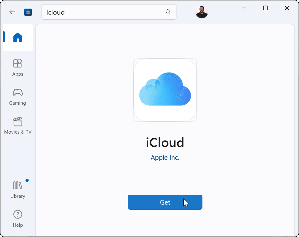 Povežite Apple iCloud s aplikacijom Windows 11 Fotografije