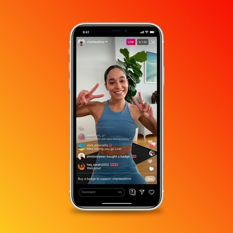 Instagram čini više kako bi podržao kreatore uvođenjem znački u videozapise uživo, IGTV oglasima i ažuriranjima za kupovinu.