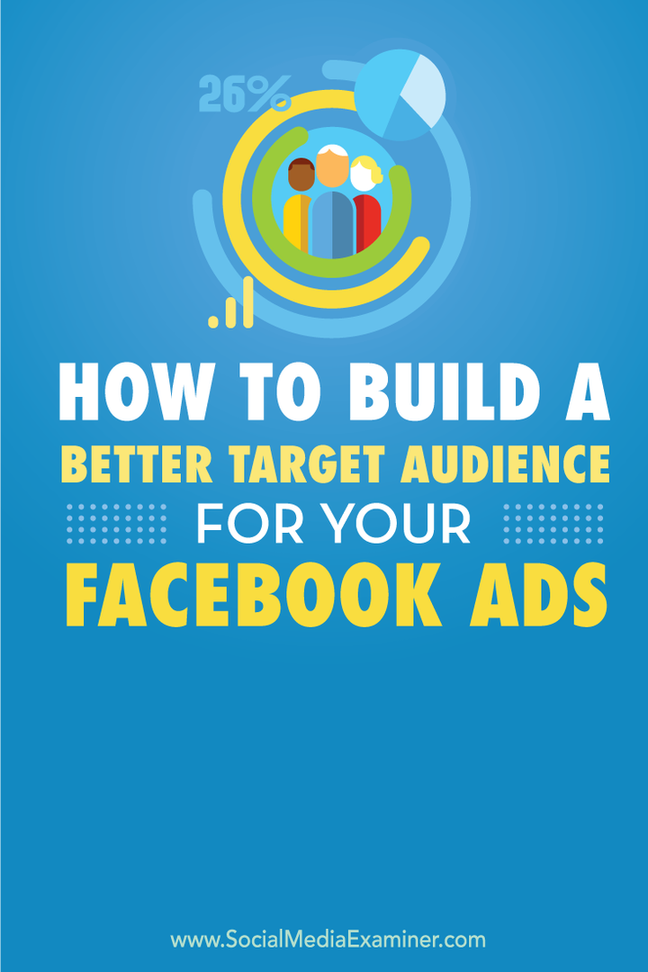 kako izgraditi bolju ciljanu publiku za facebook oglase