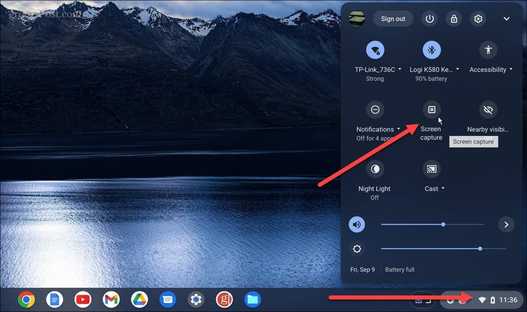 Kako snimati zaslon na Chromebooku