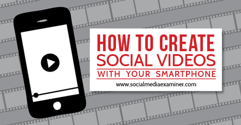 izradite društvene videozapise