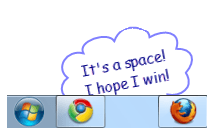 Windows 7 - Odvojite stavke na programskoj traci koristeći prazan prostor