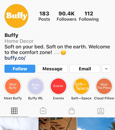Instagram ističe albume na profilu Buffy