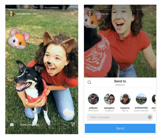 Instagram je najavio da korisnici sada mogu dijeliti Instagram Stories u Directu.