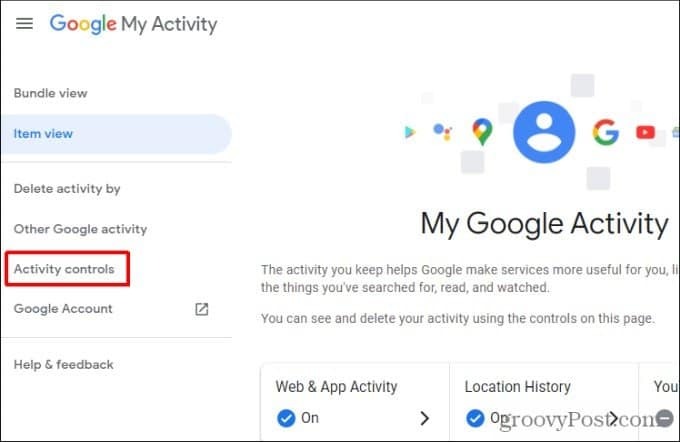 google kontrole aktivnosti
