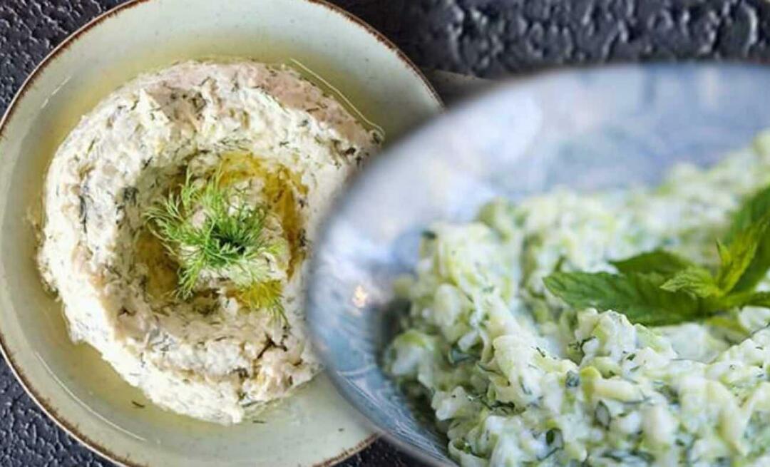 Kako napraviti predjelo Nuraniye regije Ege? Recept za zdravu Nuraniye Meze salatu!