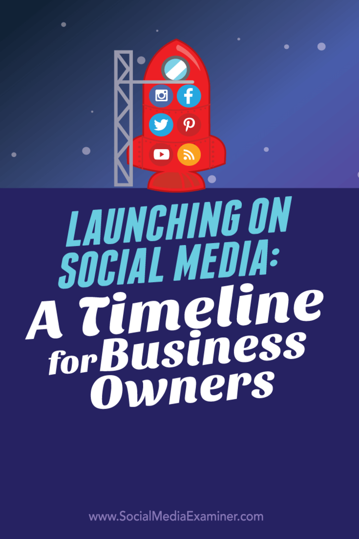 Pokretanje na društvenim mrežama: Vremenski okvir za vlasnike tvrtki: Ispitivač društvenih medija