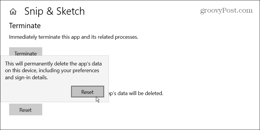 Popravite isječak i skicu koji ne rade u sustavu Windows