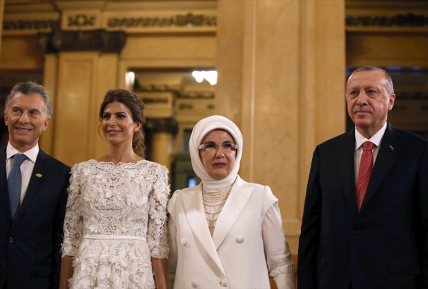 Prva dama Erdoğan dočekana na samitu Argentine G20