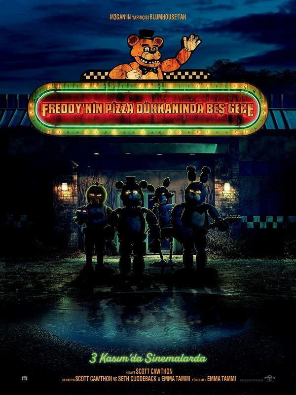 Plakat filma Five Nights at Freddy's Pizza
