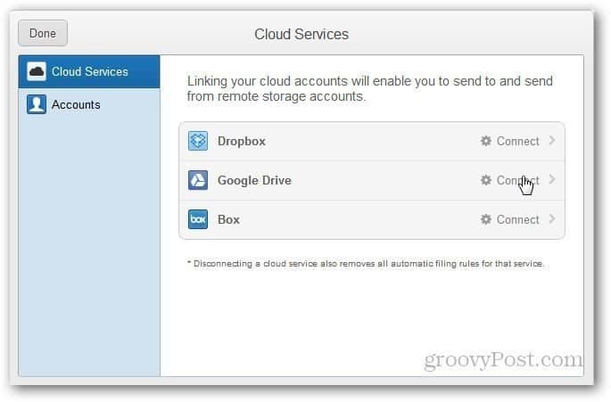 Automatski pošaljite Gmail privitke na Google pogon, Dropbox i Box