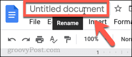 preimenuj google dokumente