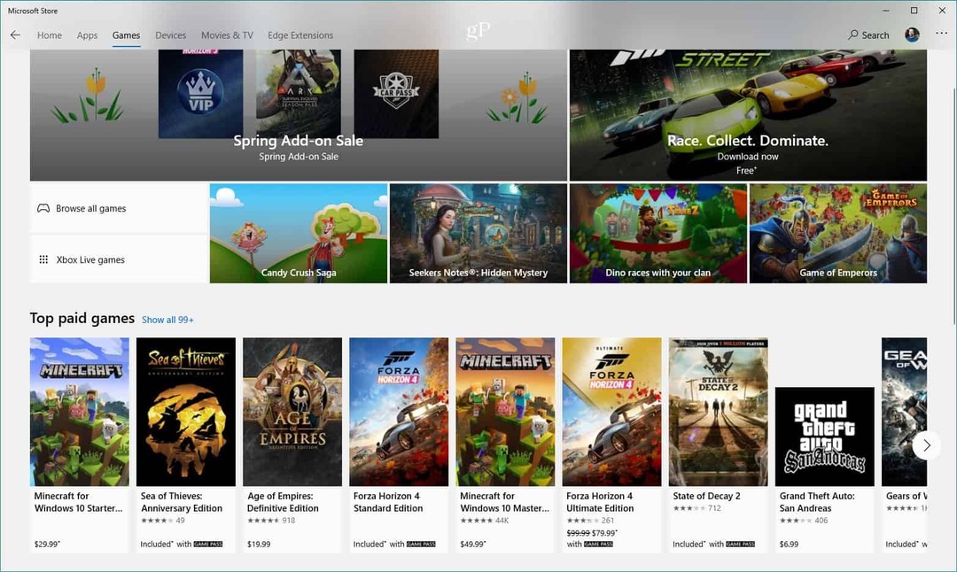 Microsoft Store igre