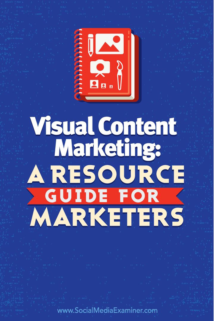 resursi za marketing vizualnog sadržaja