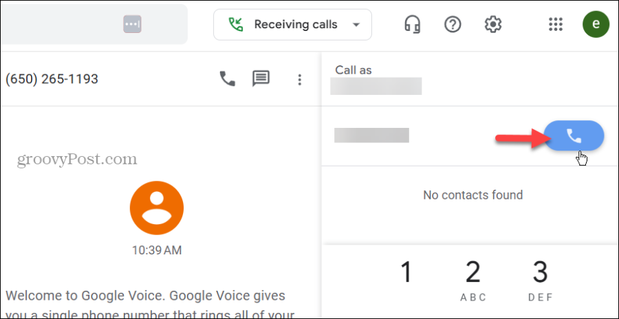 pozivati ​​Google Voice
