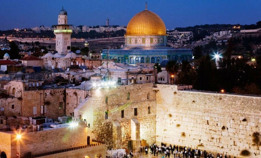 U kojim mjesecima je bolje posjetiti Jeruzalem? Zašto je Jeruzalem toliko važan za muslimane?