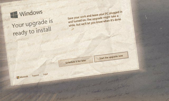 Obavijest o spremnosti za nadogradnju na sustav Windows 10