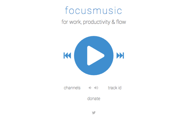 Nabavite glazbu za fokusiranje na FocusMusic.fm.